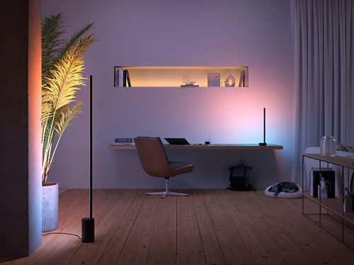 Hue Signe Gradient Floor Lamp - Black | Philips Hue Hue Signe Gradient Floor Lamp - Black | Philips Hue